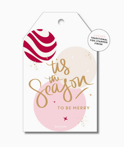 'Tis the season gift tag